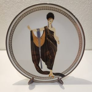 The Franklin Mint House of Erte "GLAMOUR" Collectors Plate